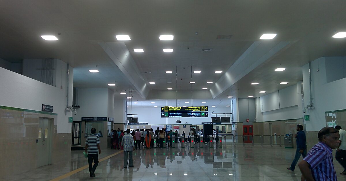 car parking in alandur metro station