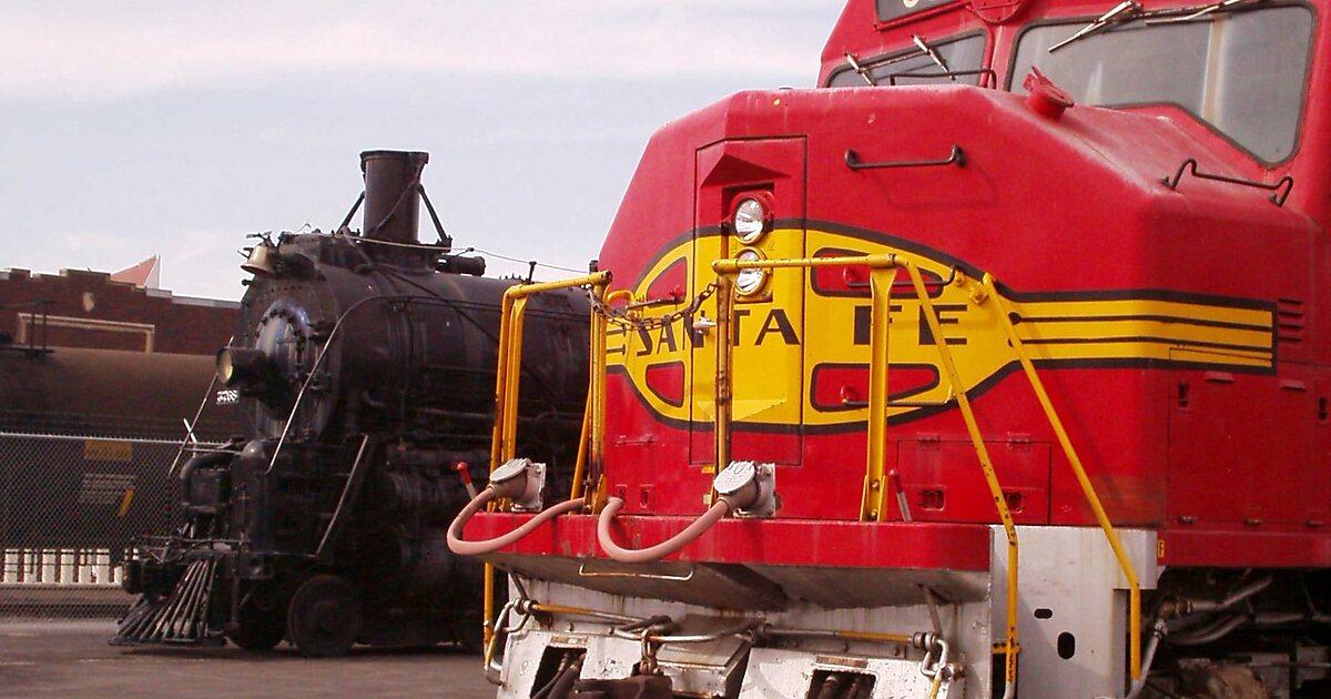 Great Plains Transportation Museum in Wichita, Kansas, United States