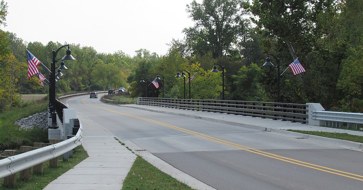 Waltz Roadhuron River Bridge In Huron Charter Township Michigan Tripomatic 9568