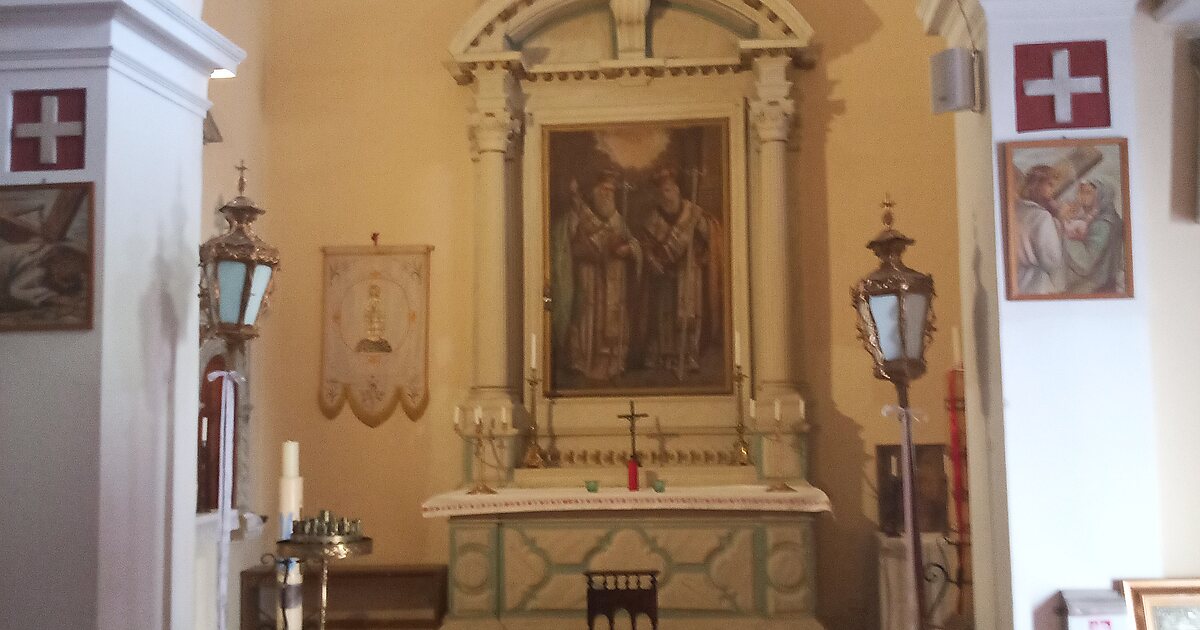 Catedral de Santiago y San Cristóbal en Corfú, Grecia Tripomatic