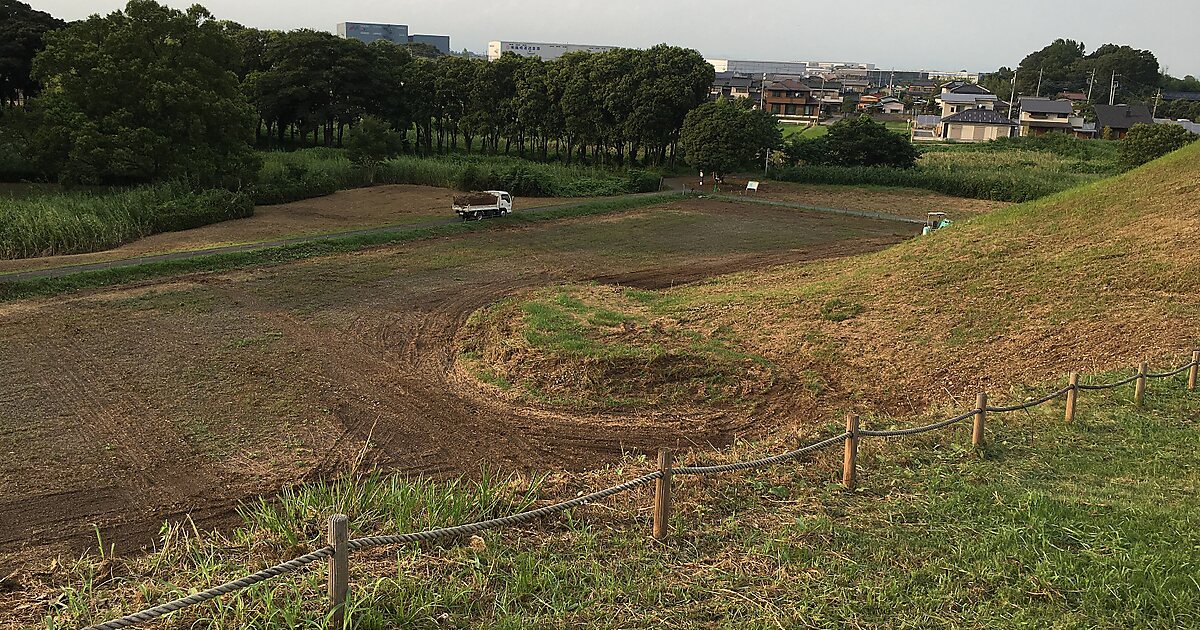 Inariyama Kofun in Gyōda, Japan Tripomatic