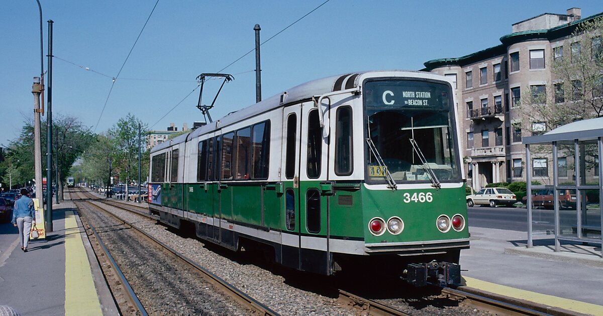 Ligne verte du métro de Boston Boston, ÉtatsUnis d'Amérique Sygic