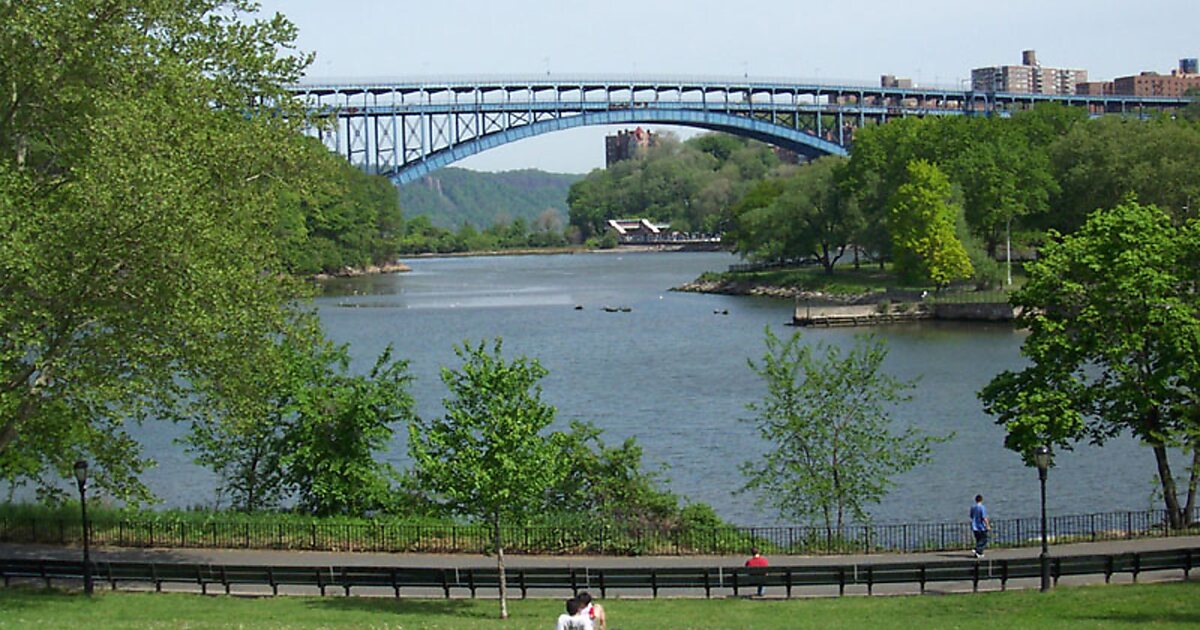 Inwood Hill Park in Manhattan, New York City, Vereinigte Staaten von ...