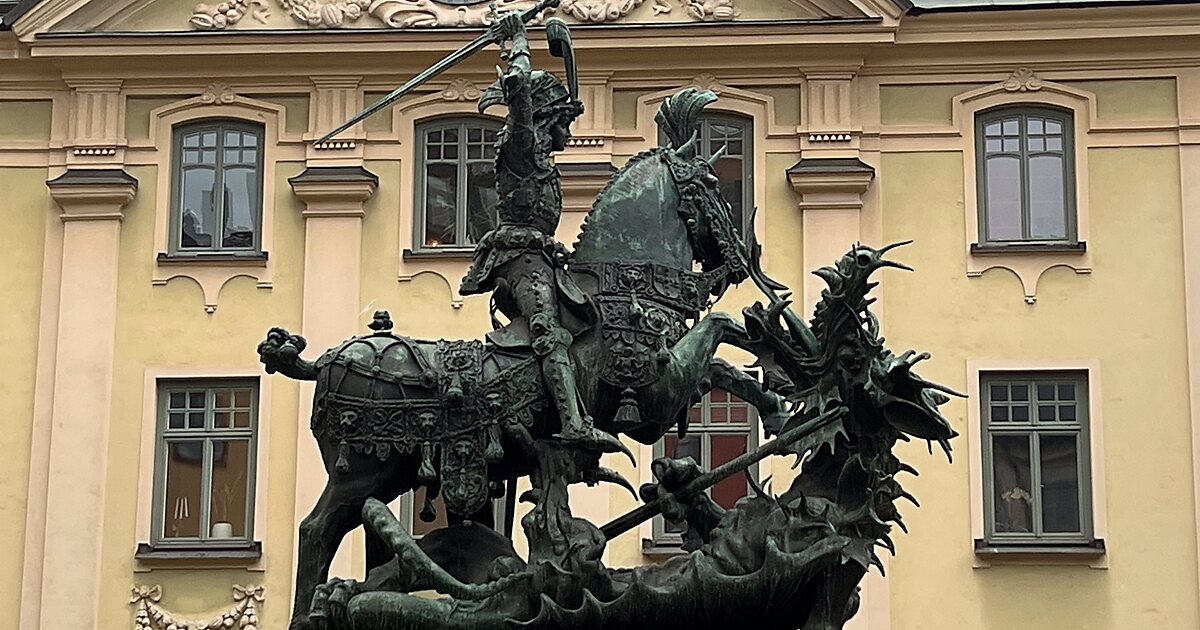 St. George and the Dragon, Storkyrkan Stockholm