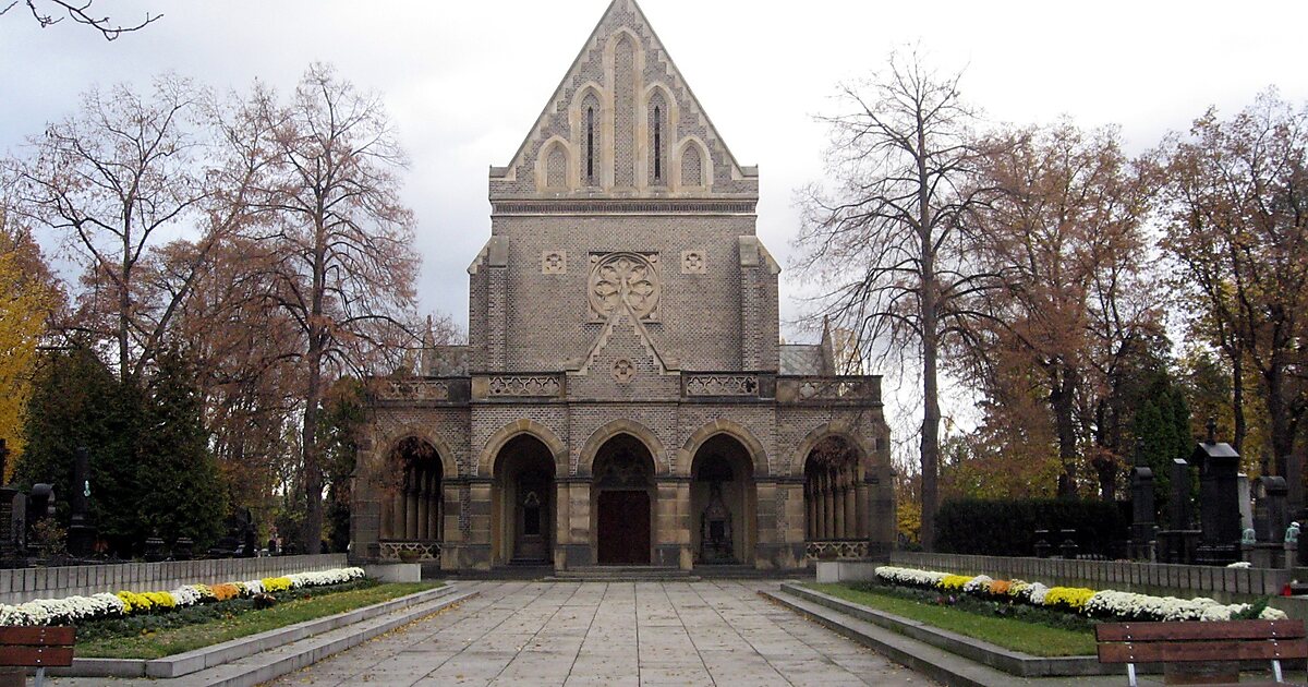 Vinohrady Cemetery in Vinohrady, Prague, Czechia Tripomatic