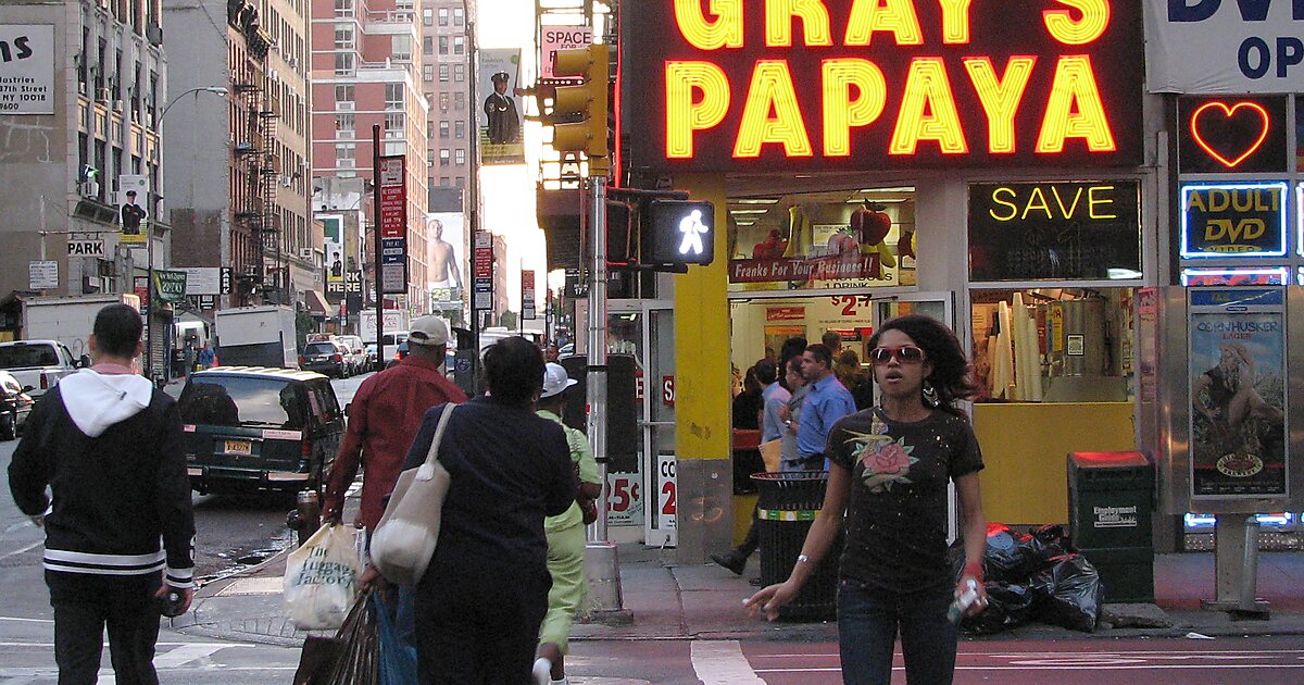 Gray's Papaya in Manhattan, New York City, United States Sygic Travel