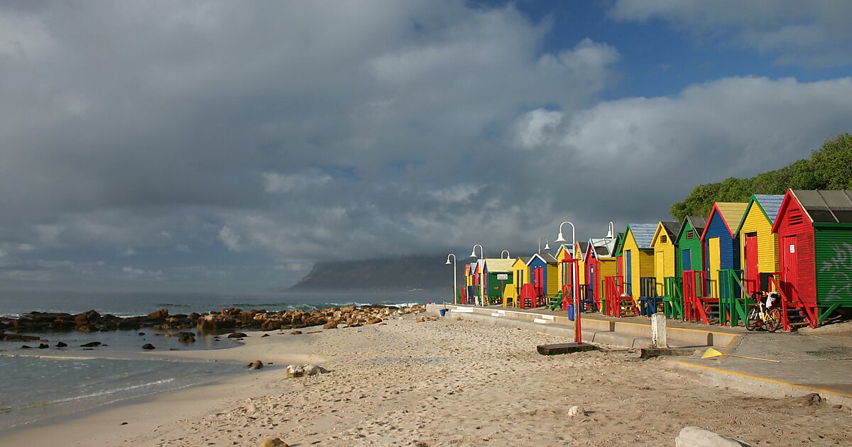 Muizenberg Beach in Muizenberg, South Africa | Tripomatic