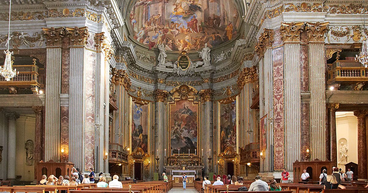 Église SaintIgnacedeLoyola Pigna, Rome, Italie Sygic Travel