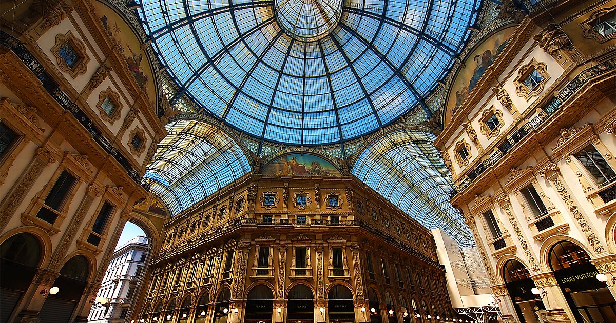 Galeria Vítor Emanuel II em Duomo, Milão, Itália | Tripomatic