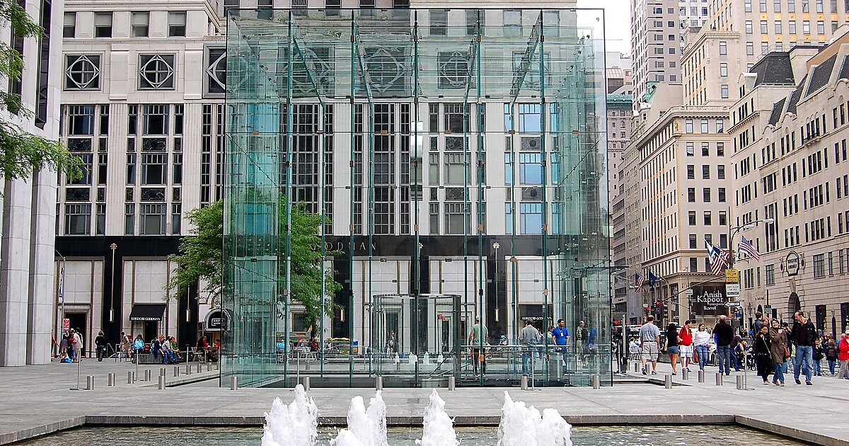 Loja da Apple na 5ª Avenida em Manhattan, Nova Iorque, Estados