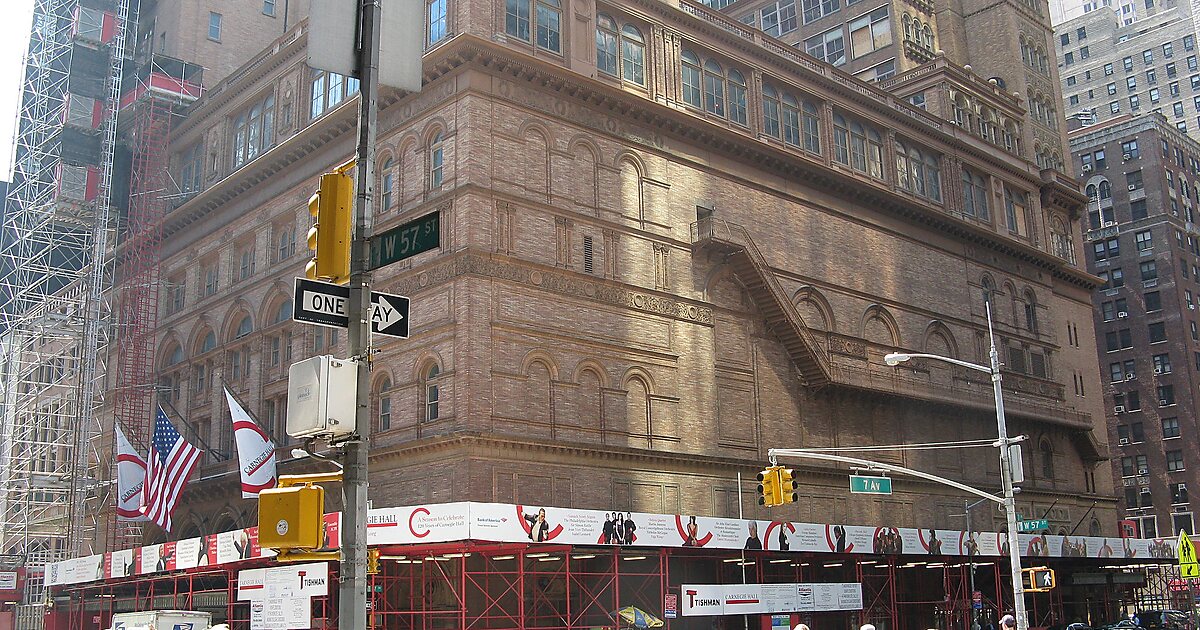 Carnegie Hall in New York City, USA | Sygic Travel