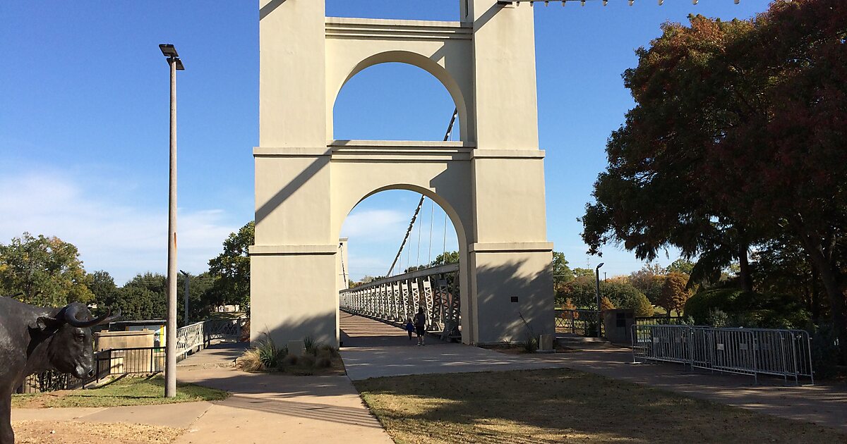 Suspension Bridge in Waco, Texas Sygic Travel