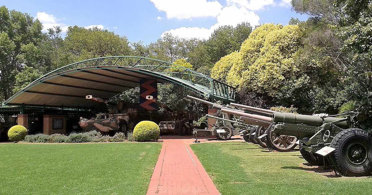 National Museum of Military History in Johannesburg, South Africa
