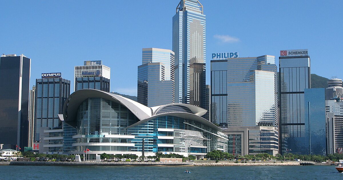 Centro de Conferencias y Exhibiciones de Hong Kong en Hong Kong, China