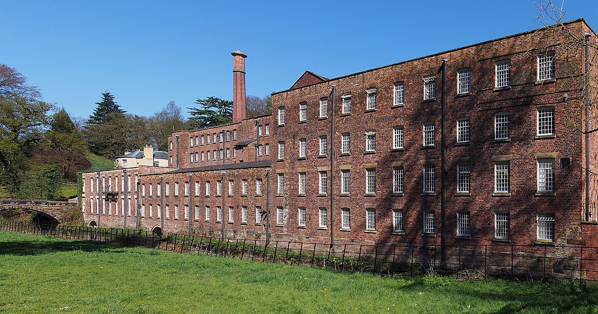 Quarry Bank Mill in Styal, UK Tripomatic