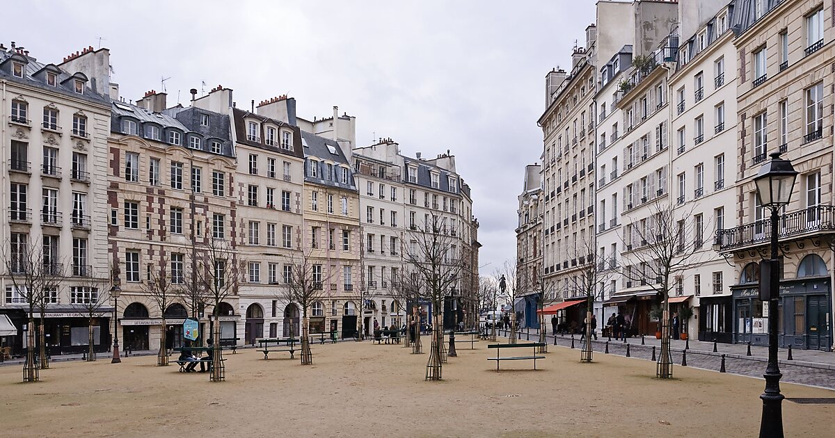 Place Dauphine en 1st arrondissement of Paris, París, Francia Sygic