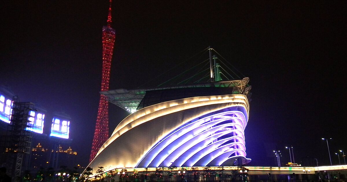 Guangzhou Opera House Lie jie dao  Guangzhou  China Sygic Travel