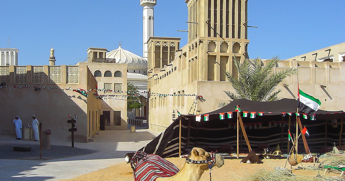 Al Fahidi Historical Neighbourhood In Bur Dubai Uae Tripomatic