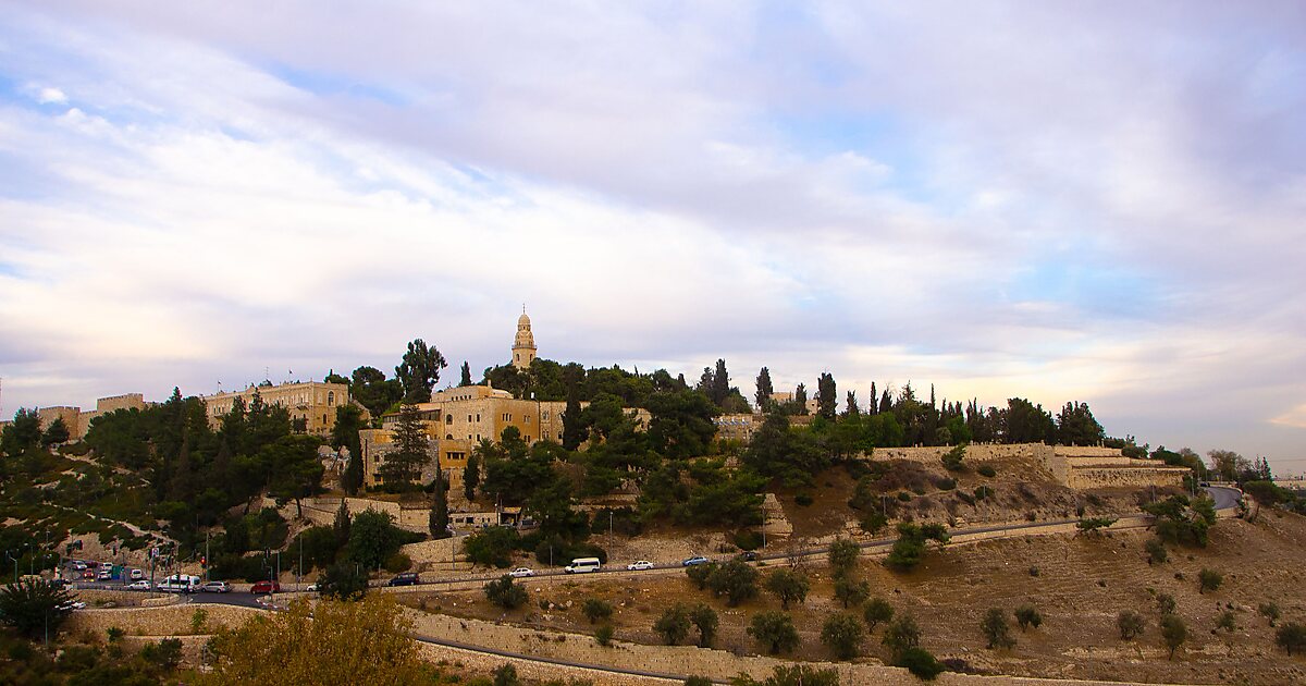 Góra Syjon w Mount Zion, Jerozolima, Izrael | Tripomatic