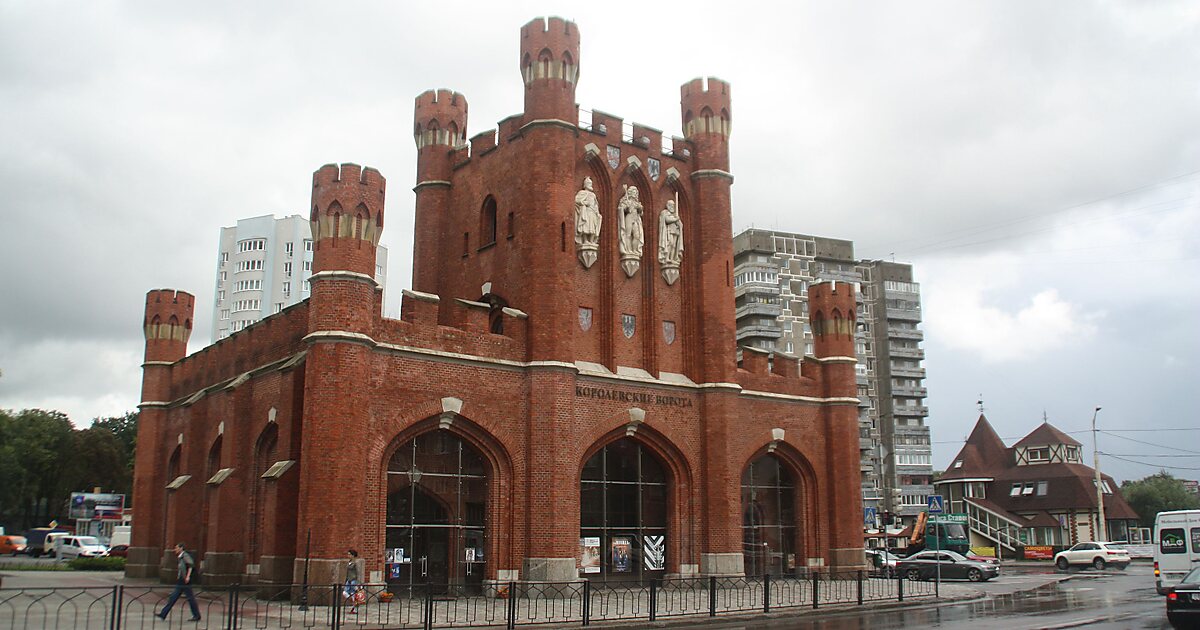 Королевские ворота фото King's Gate in Kaliningrad, Russia Sygic Travel