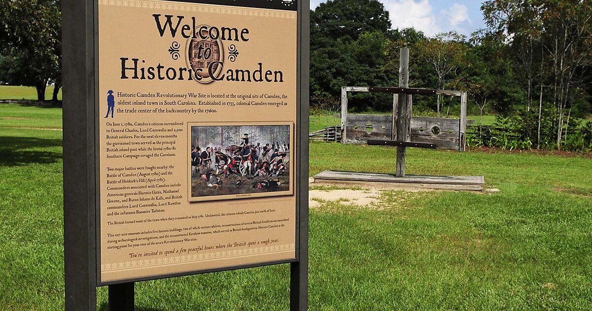 Historic Camden Revolutionary War Site in Camden, South Carolina