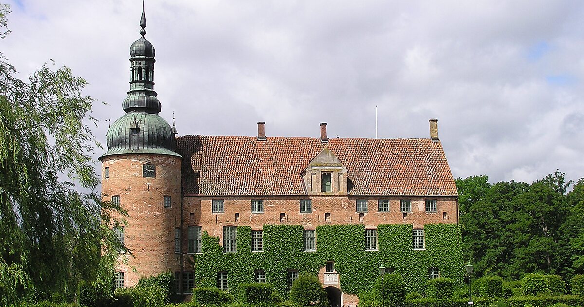 Vittskövle Castle In Kristianstads Kommun, Sweden 