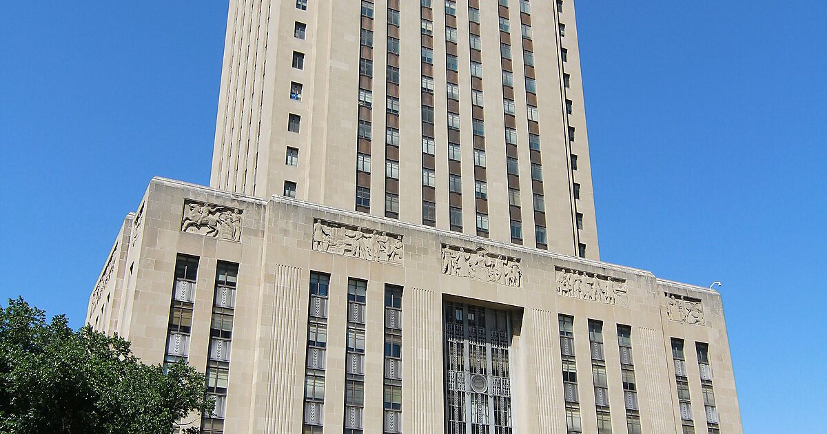 Kansas City City Hall in Central Downtown, Kansas City, Kansas, United ...