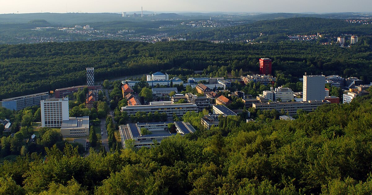 Saarland University in Bezirk Mitte, Saarbrücken, Deutschland | Tripomatic