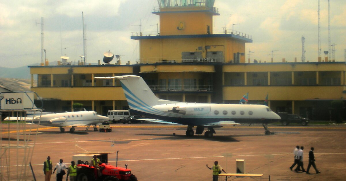 Kinshasa Ndjili International (FIH) in Kinshasa, Democratische