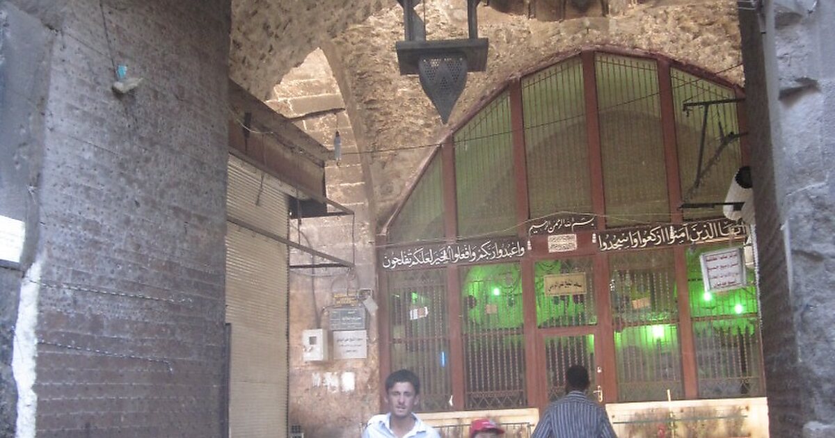 Gate of Antioch, Bab Antakeya in Aleppo, Syria Tripomatic