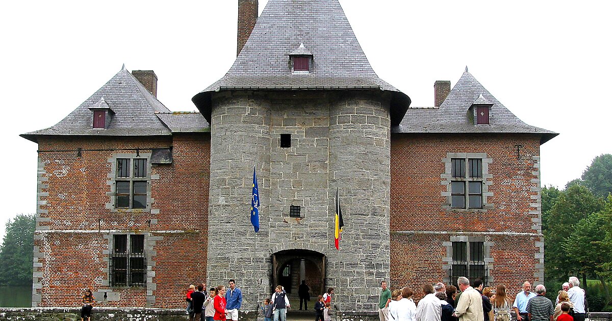 Kasteel van Fernelmont in Fernelmont, België - Belgique - Belgien ...