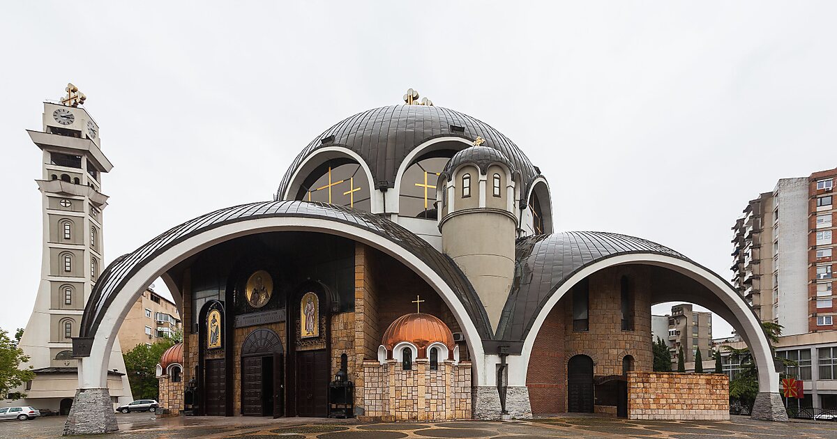 KlimentvonOhridKirche in Centar, Skopje, Nordmazedonien Tripomatic