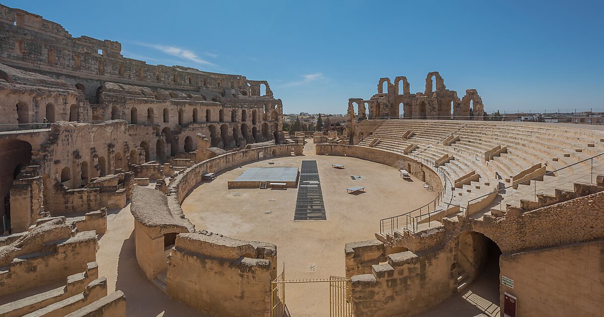 Anfiteatro de El Jem em El Djem, Tunísia | Tripomatic