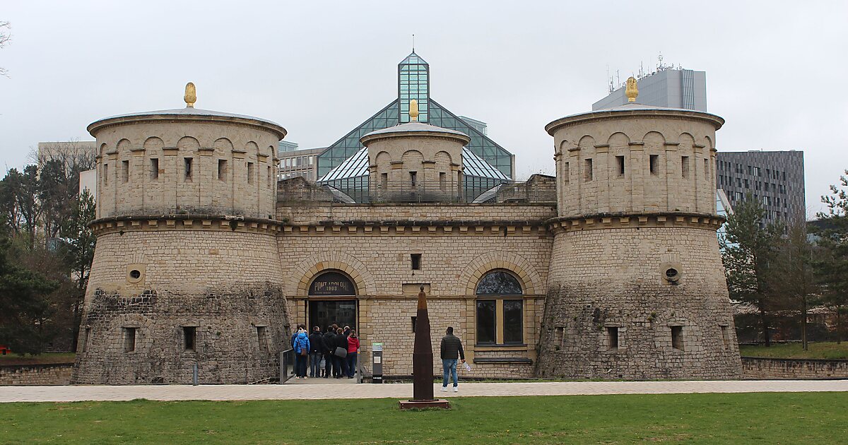 Musée Dräi Eechelen in Kirchberg, Luxembourg