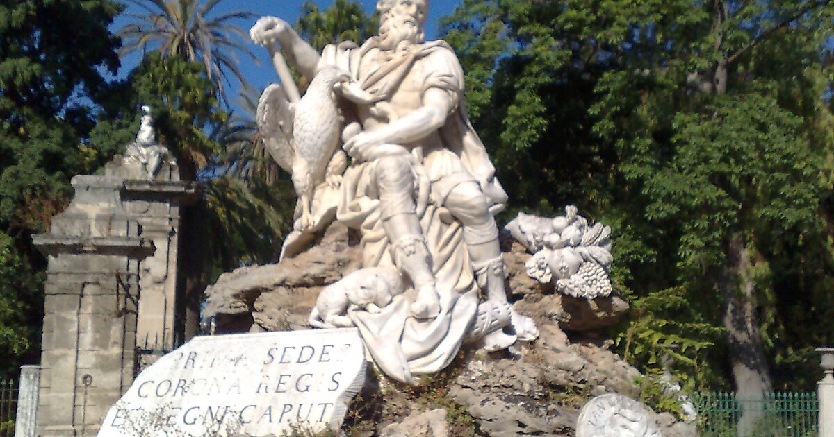Fontana del Genio a Villa Giulia Città metropolitana di Palermo, Italia Sygic Travel