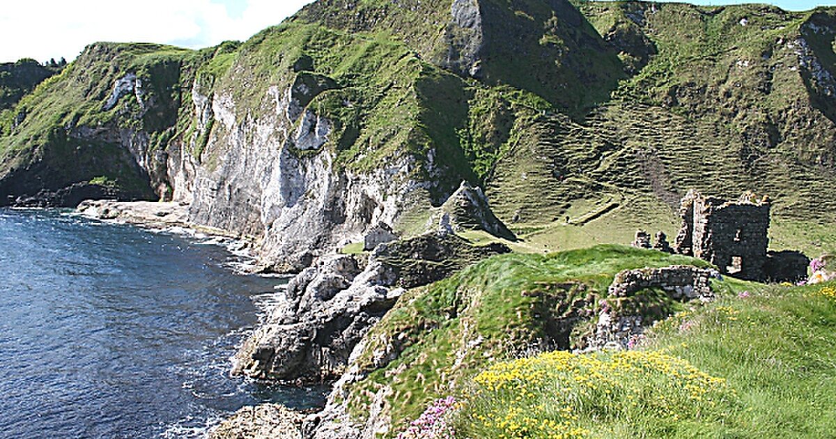 Kinbane Castle in Northern Ireland, UK | Tripomatic