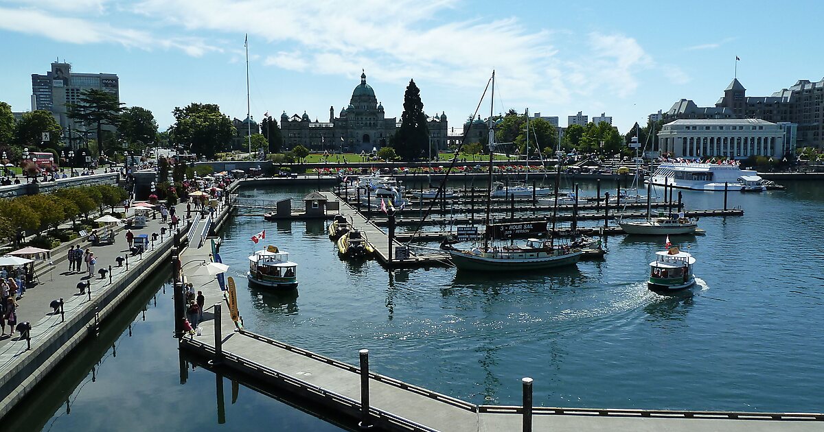 Victoria Inner Harbour in Victoria, British Columbia Sygic Travel