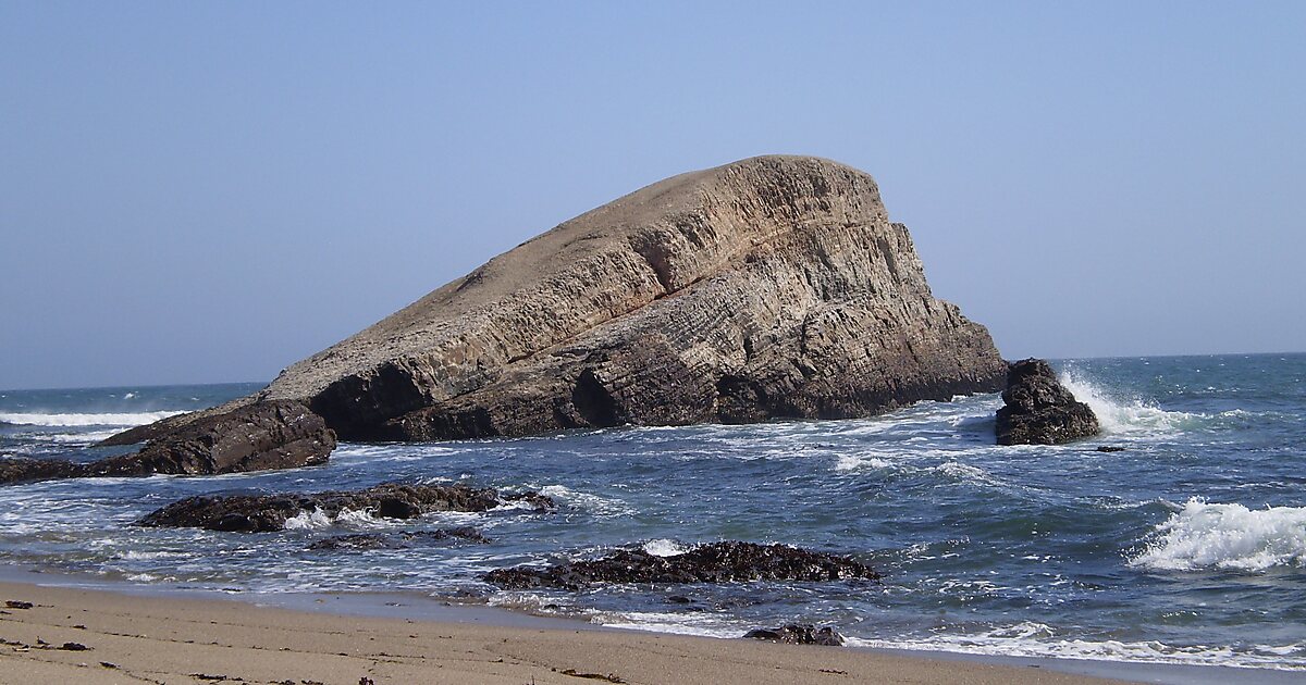 Greyhound Rock State Marine Conservation Area in Santa Cruz County