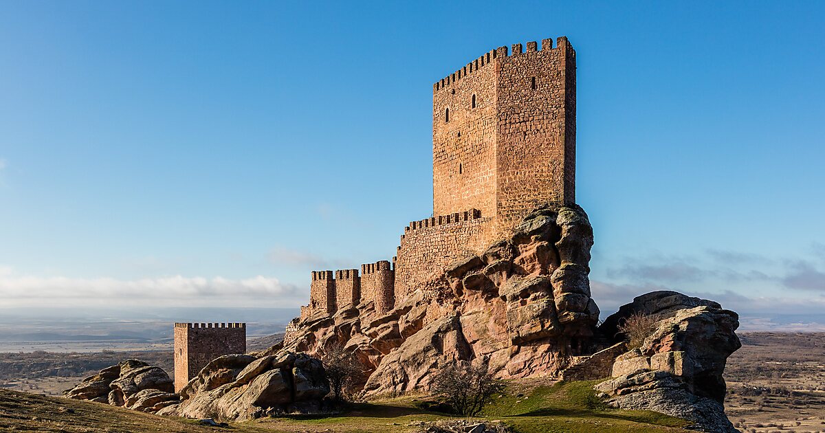 Castle of Zafra in Guadalajara, Spain | Tripomatic