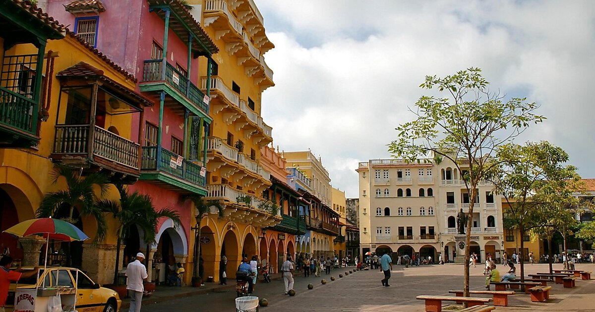 Plaza de los Coches in Cartagena, Colombia, Kolumbien Sygic Travel