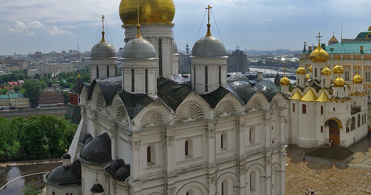 Ансамбль Московского Кремля Архангельский собор