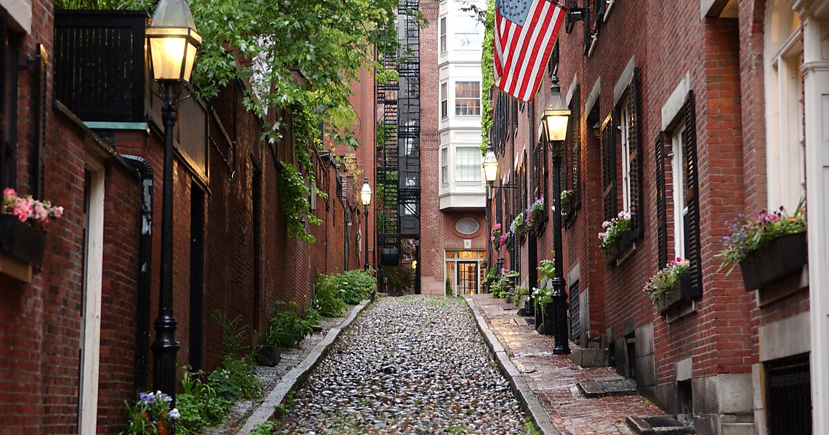 Beacon Hill in Boston, Vereinigte Staaten von Amerika Sygic Travel