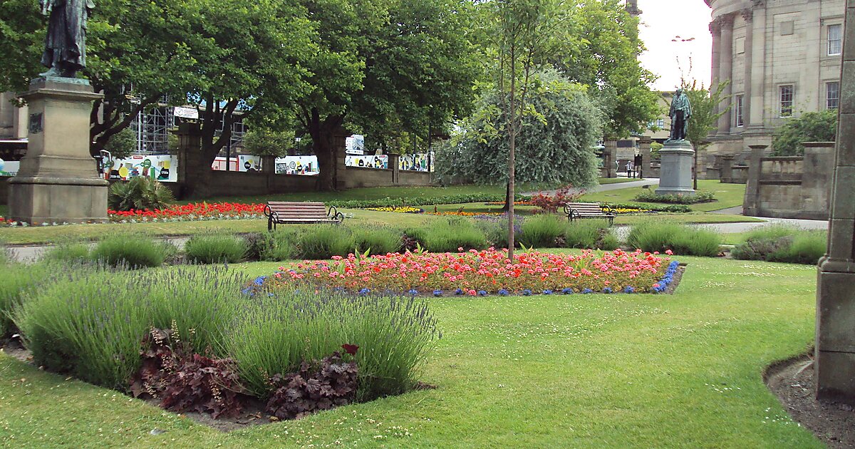 St John's Gardens in Liverpool, UK Sygic Travel