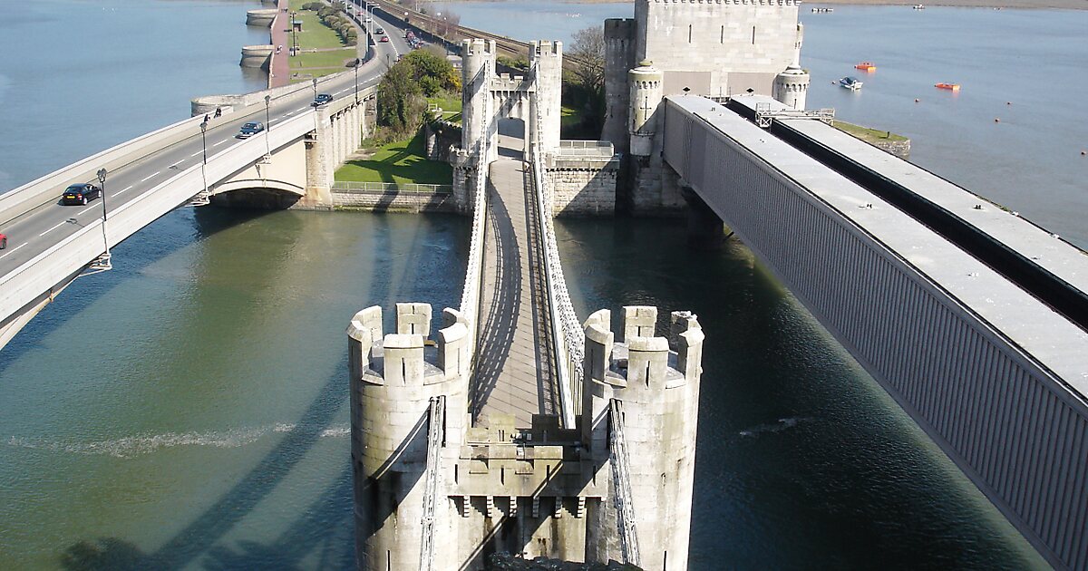 Conwy Suspension Bridge in Conwy, UK | Tripomatic