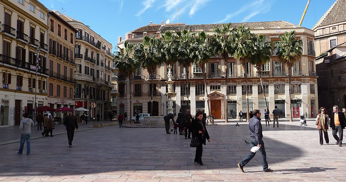 Constitution Square in Málaga, Spain Sygic Travel