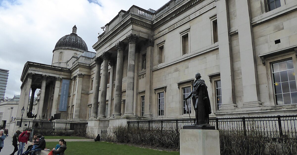 Джордж Вашингтон в национальной галереи Лондона. The National Gallery London George Washington.