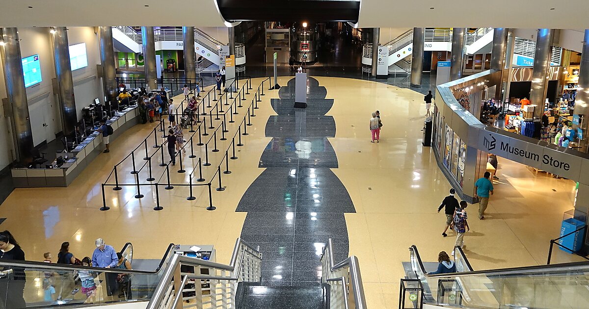 Museum of Science and Industry in Hyde Park, Chicago, United States