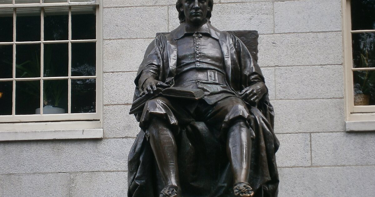 John Harvard Statue In Cambridge, Massachusetts, United States | Sygic ...