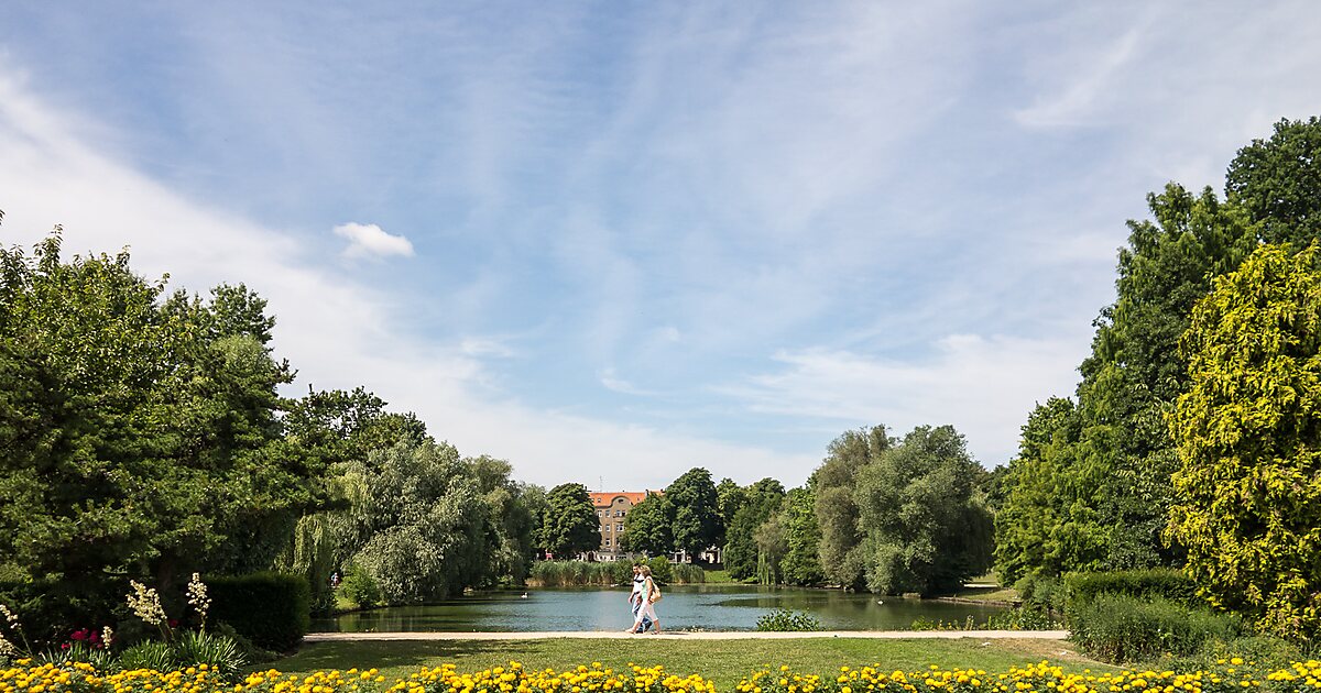 Volkspark Mariendorf in Bezirk Tempelhof-Schöneberg, Berlin ...