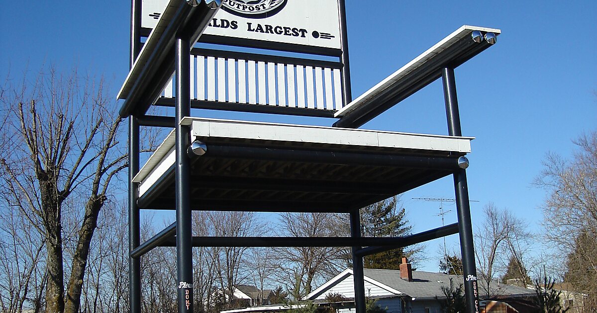 Giant rocking chair missouri